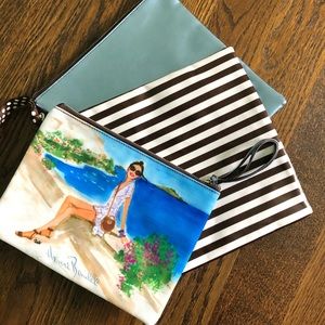 Vintage Henri Bendel Zippered Bags